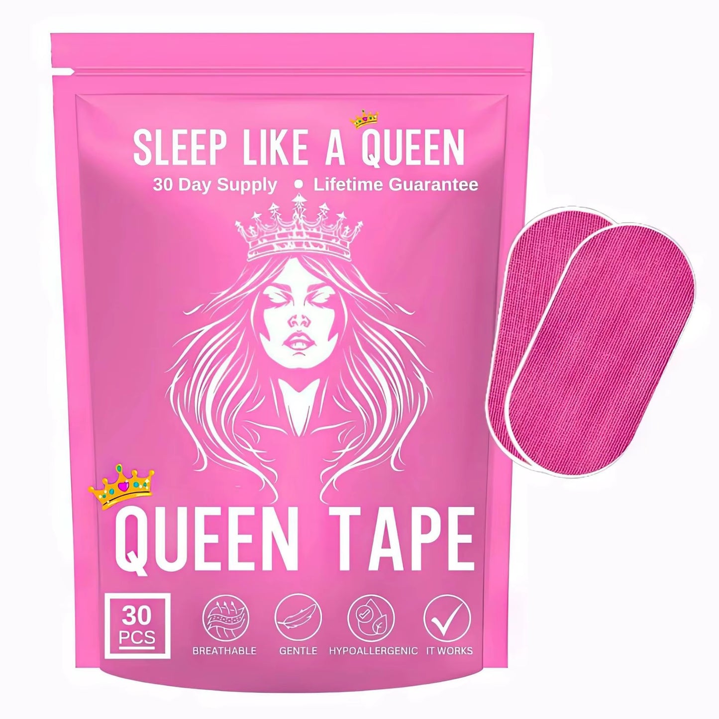 Gentle Mouth Tape for Restful Sleep